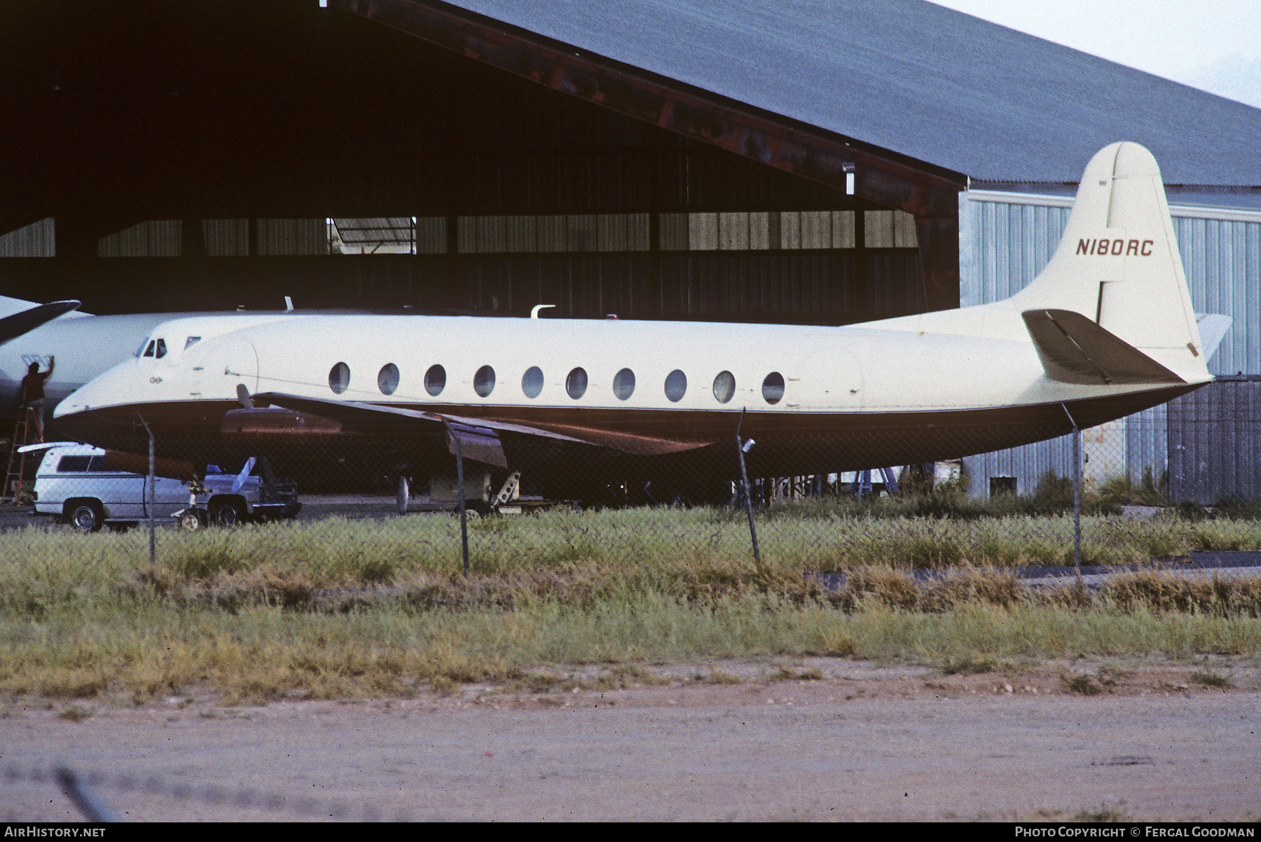 Aircraft Photo of N180RC | Vickers 744 Viscount | Go Transportation | AirHistory.net #551213