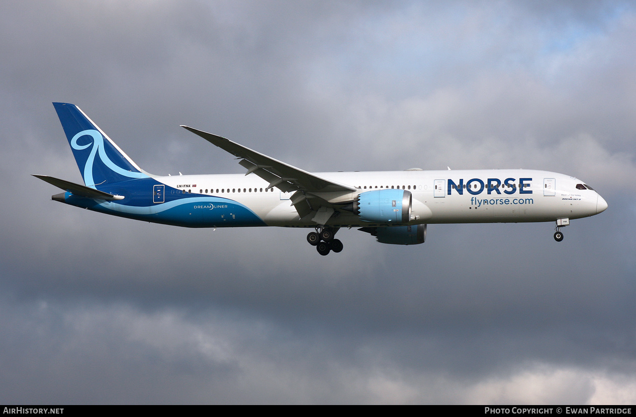 Aircraft Photo of LN-FNA | Boeing 787-9 Dreamliner | Norse Atlantic Airways | AirHistory.net #551219