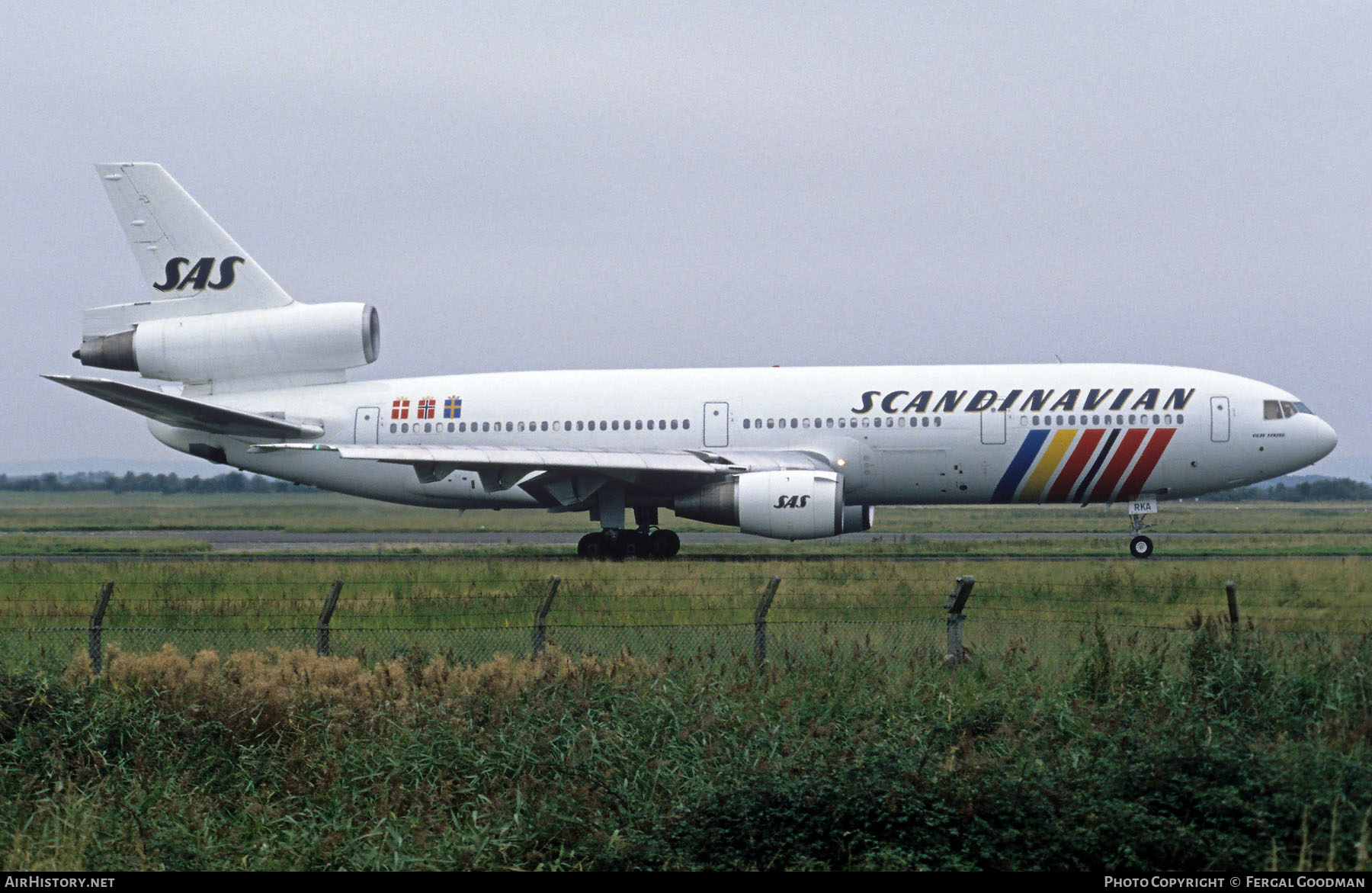 Aircraft Photo of LN-RKA | McDonnell Douglas DC-10-30 | Scandinavian Airlines - SAS | AirHistory.net #551224