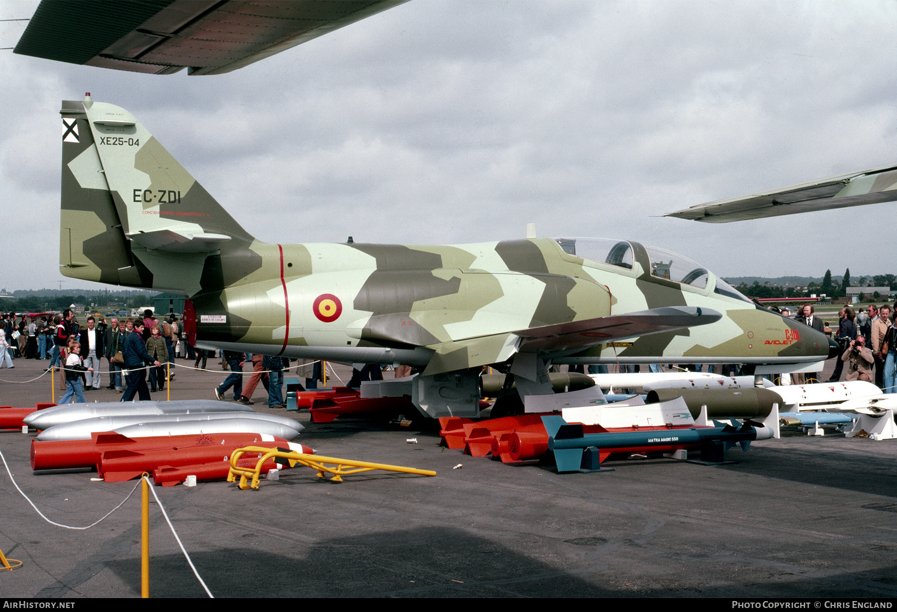 Aircraft Photo of XE.25-04 / EC-ZDI | CASA C101EB Aviojet | Spain - Air Force | AirHistory.net #551234