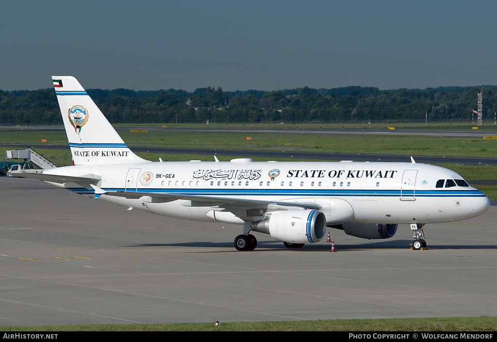 Aircraft Photo of 9K-GEA | Airbus ACJ319 (A319-115/CJ) | State of Kuwait | AirHistory.net #551242