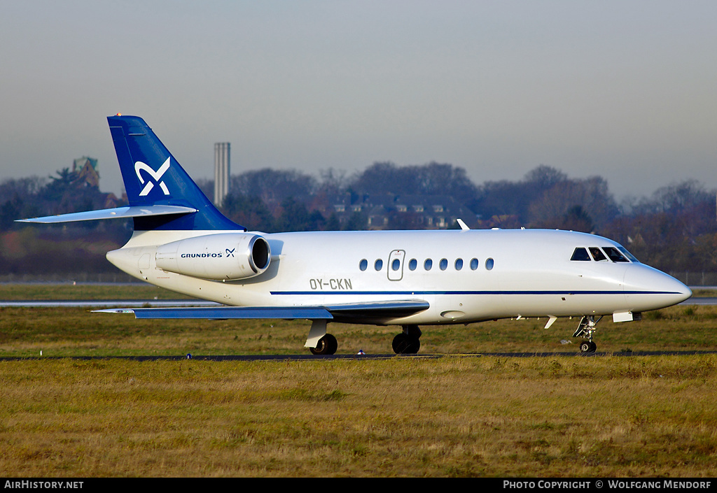 Aircraft Photo of OY-CKN | Dassault Falcon 2000 | Grundfos | AirHistory.net #551253