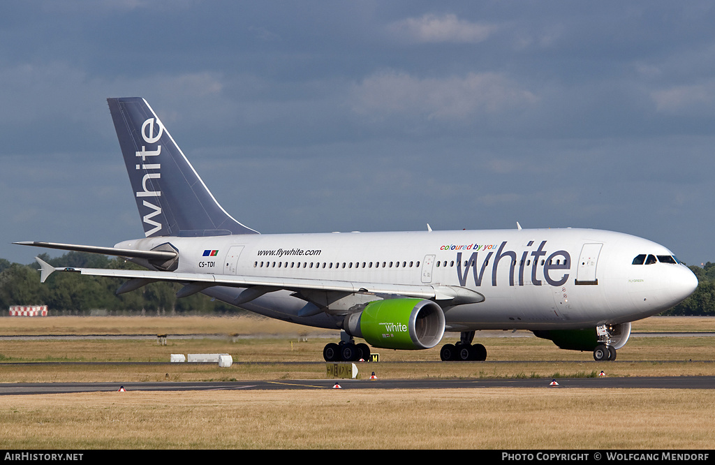 Aircraft Photo of CS-TDI | Airbus A310-304/ET | White Airways | AirHistory.net #551260