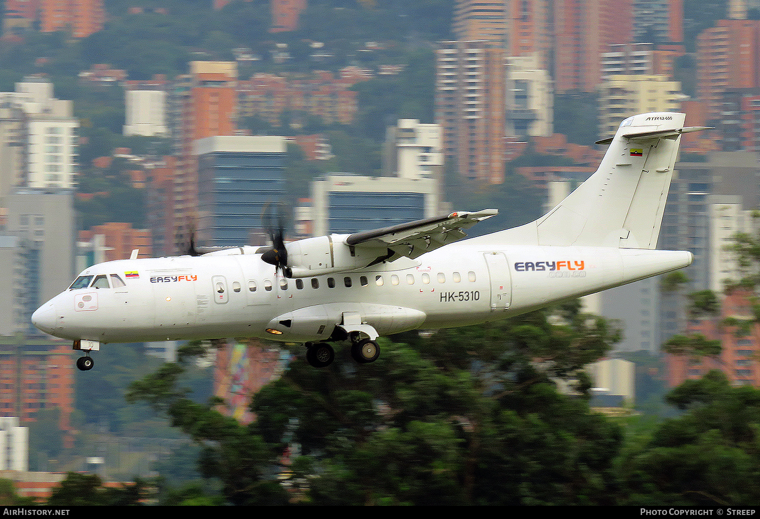 Aircraft Photo of HK-5310 | ATR ATR-42-500 | EasyFly | AirHistory.net #551286