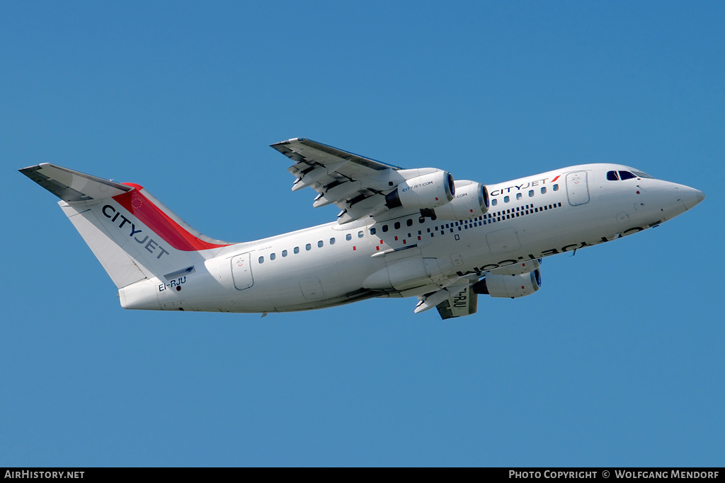 Aircraft Photo of EI-RJU | BAE Systems Avro 146-RJ85 | CityJet | AirHistory.net #551303