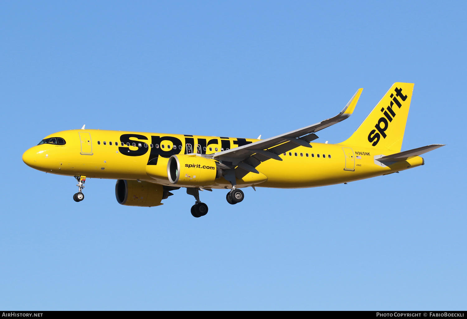 Aircraft Photo of N965NK | Airbus A320-271N | Spirit Airlines | AirHistory.net #551316
