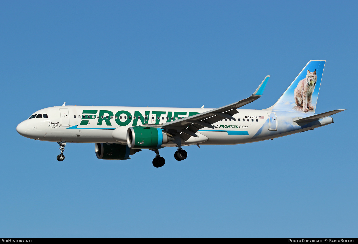 Aircraft Photo of N377FR | Airbus A320-251N | Frontier Airlines | AirHistory.net #551324