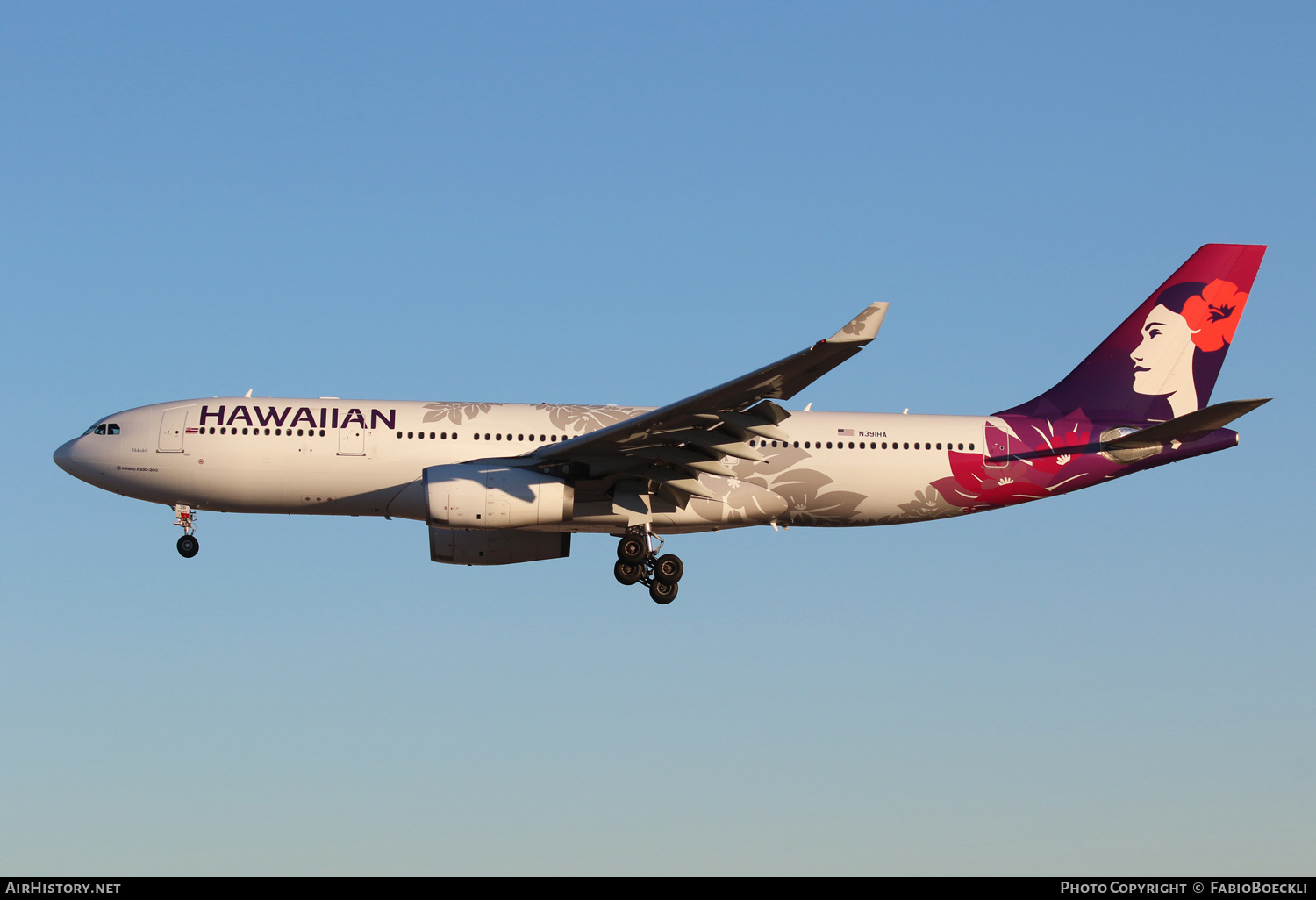 Aircraft Photo of N391HA | Airbus A330-243 | Hawaiian Airlines | AirHistory.net #551343