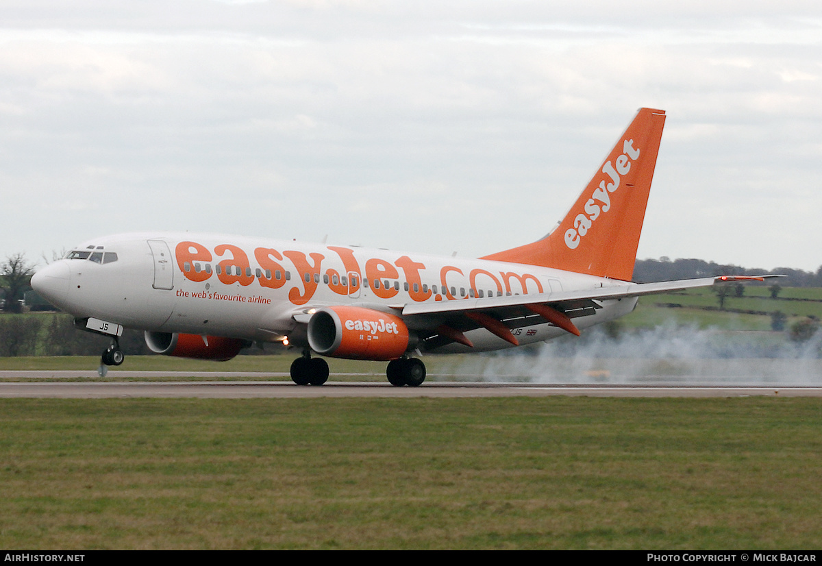 Aircraft Photo of G-EZJS | Boeing 737-73V | EasyJet | AirHistory.net #551348