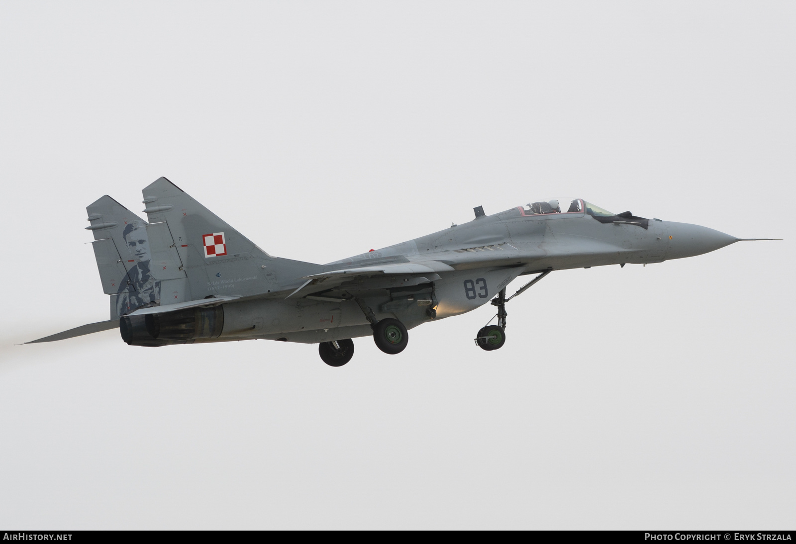 Aircraft Photo of 83 | Mikoyan-Gurevich MiG-29A (9-12A) | Poland - Air Force | AirHistory.net #551350