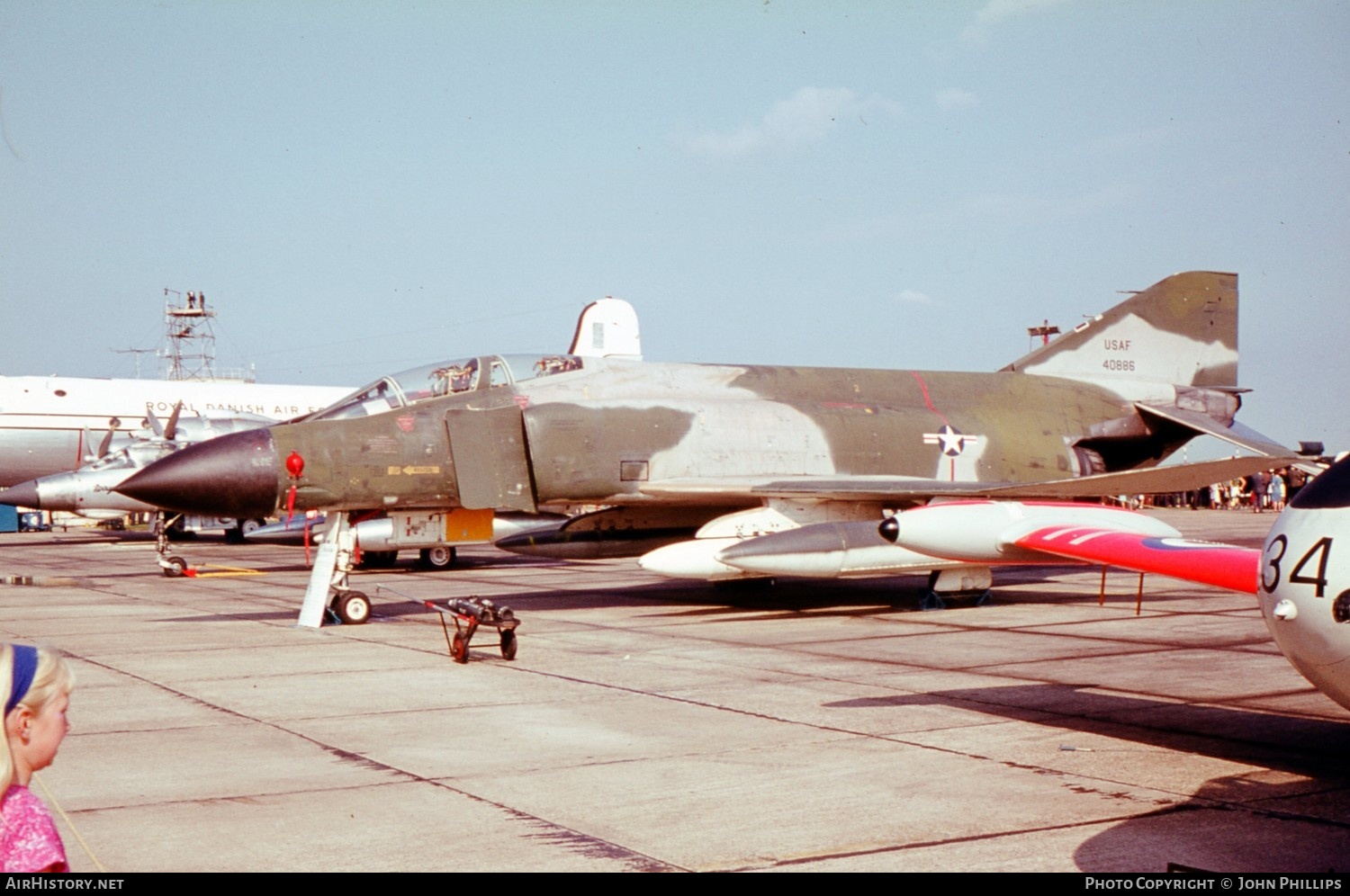 Aircraft Photo of 64-0886 / 40886 | McDonnell F-4C Phantom II | USA - Air Force | AirHistory.net #551368
