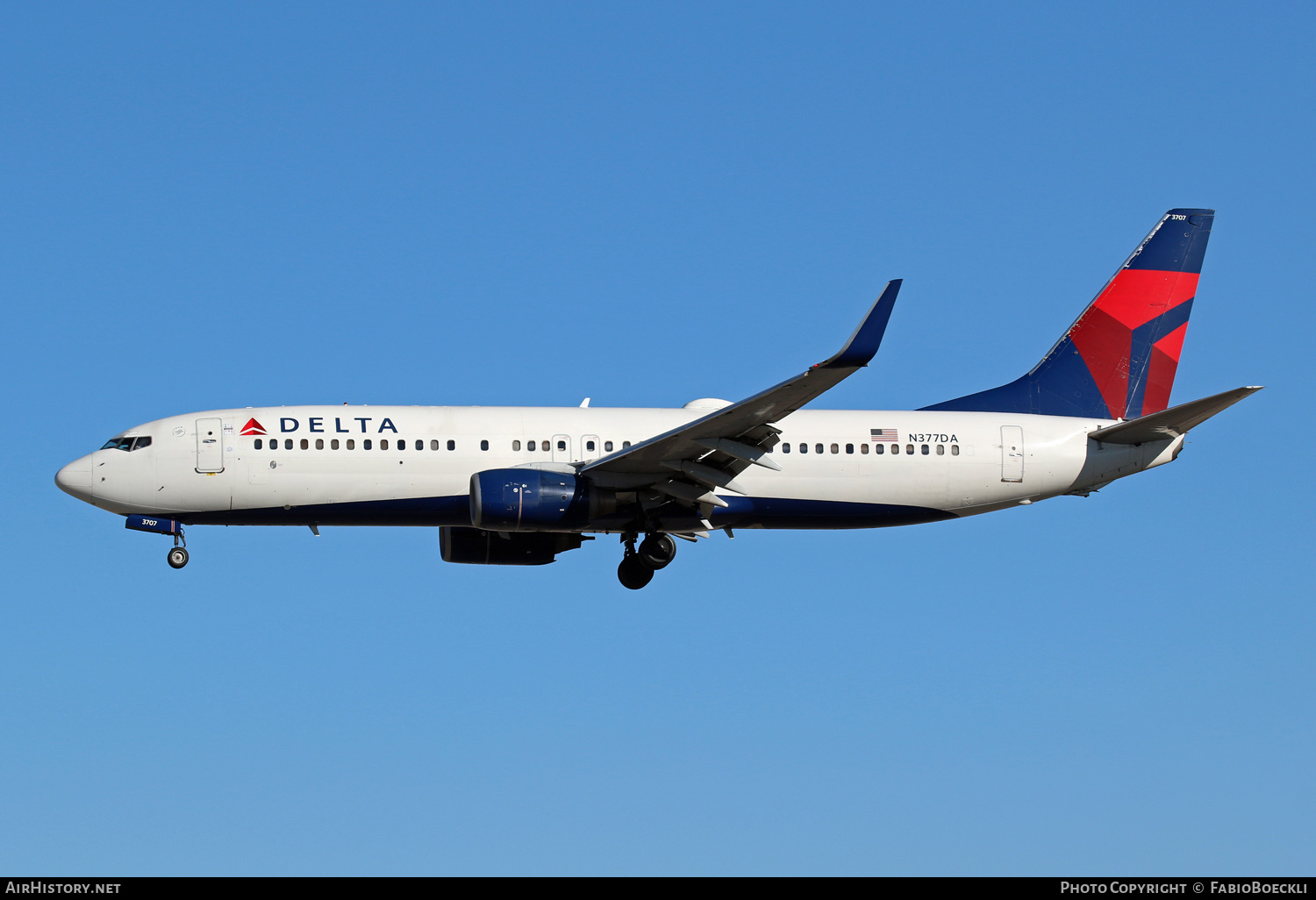 Aircraft Photo of N377DA | Boeing 737-832 | Delta Air Lines | AirHistory.net #551387