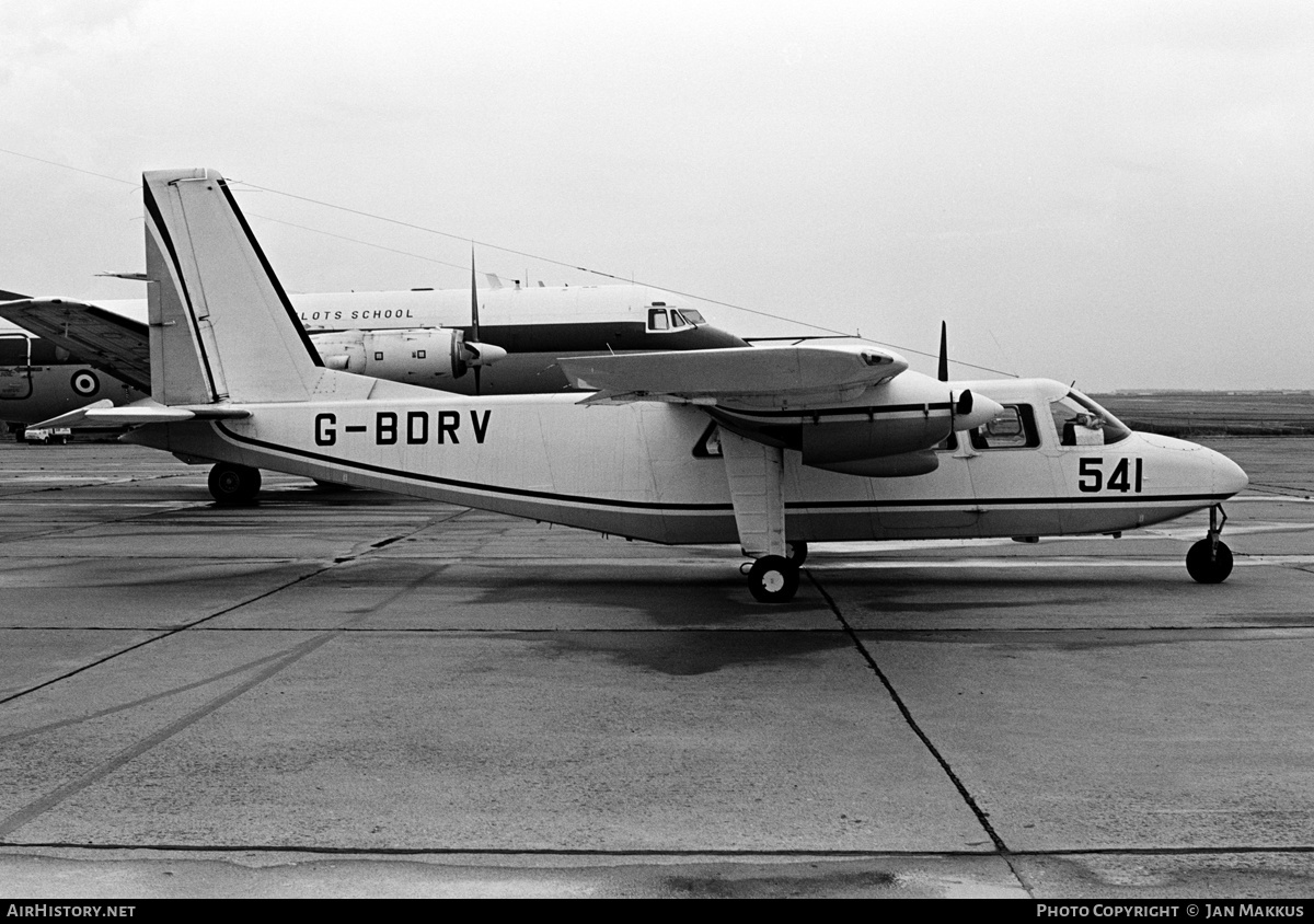 Aircraft Photo of G-BDRV | Britten-Norman BN-2A-26 Islander | AirHistory.net #551397