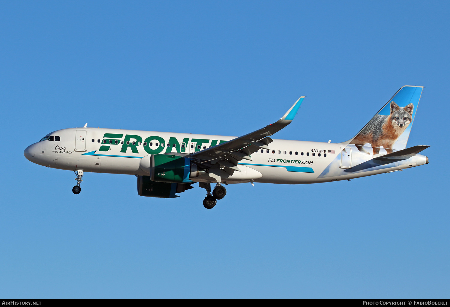 Aircraft Photo of N376FR | Airbus A320-251N | Frontier Airlines | AirHistory.net #551398