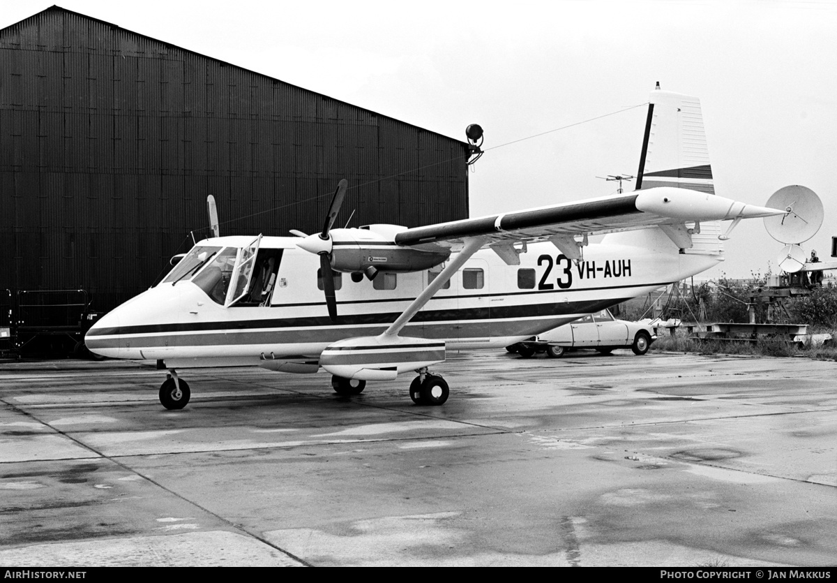 Aircraft Photo of VH-AUH | GAF N-22 Nomad | AirHistory.net #551400