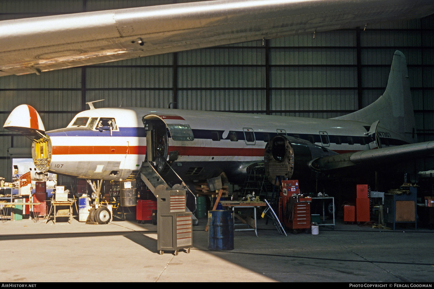 Aircraft Photo of N73107 | Convair 580 | American Eagle | AirHistory.net #551402