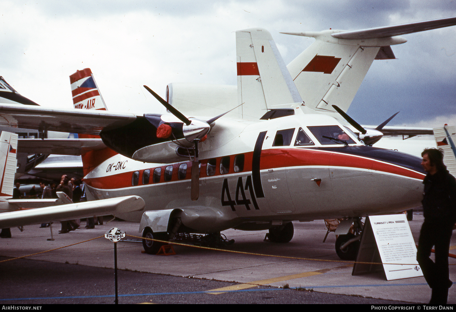 Aircraft Photo of OK-DKC | Let L-410A Turbolet | Slov-Air | AirHistory.net #551451