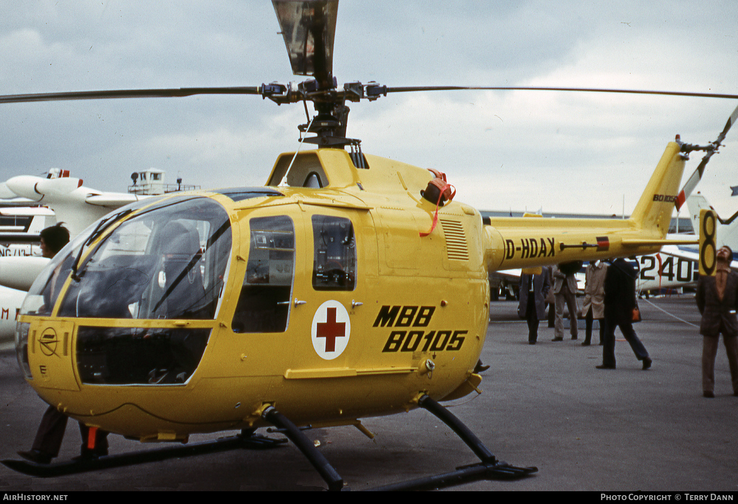 Aircraft Photo of D-HDAX | MBB BO-105C | AirHistory.net #551454