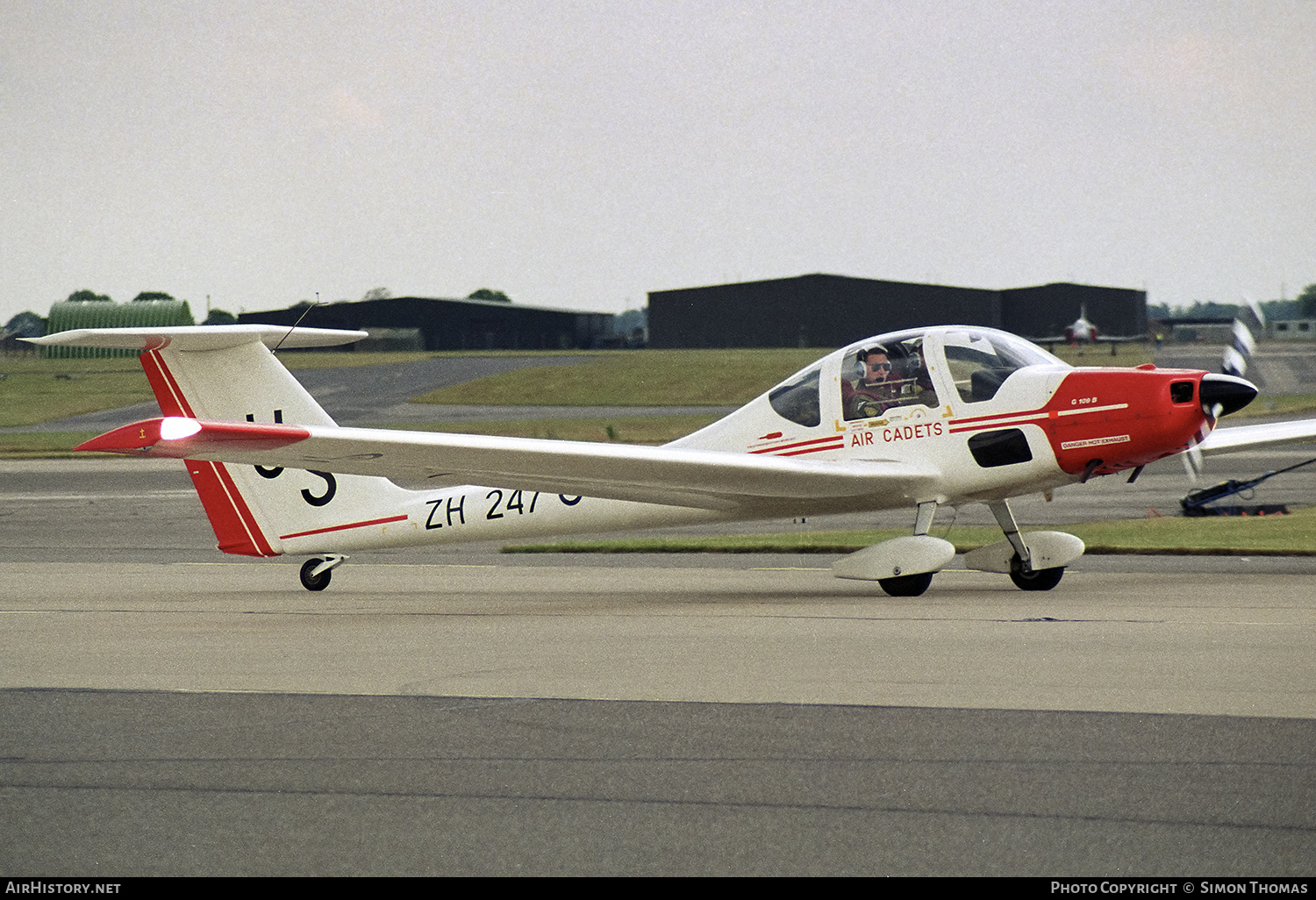 Aircraft Photo of ZH247 | Grob G-109B Vigilant T1 | UK - Air Force | AirHistory.net #551455