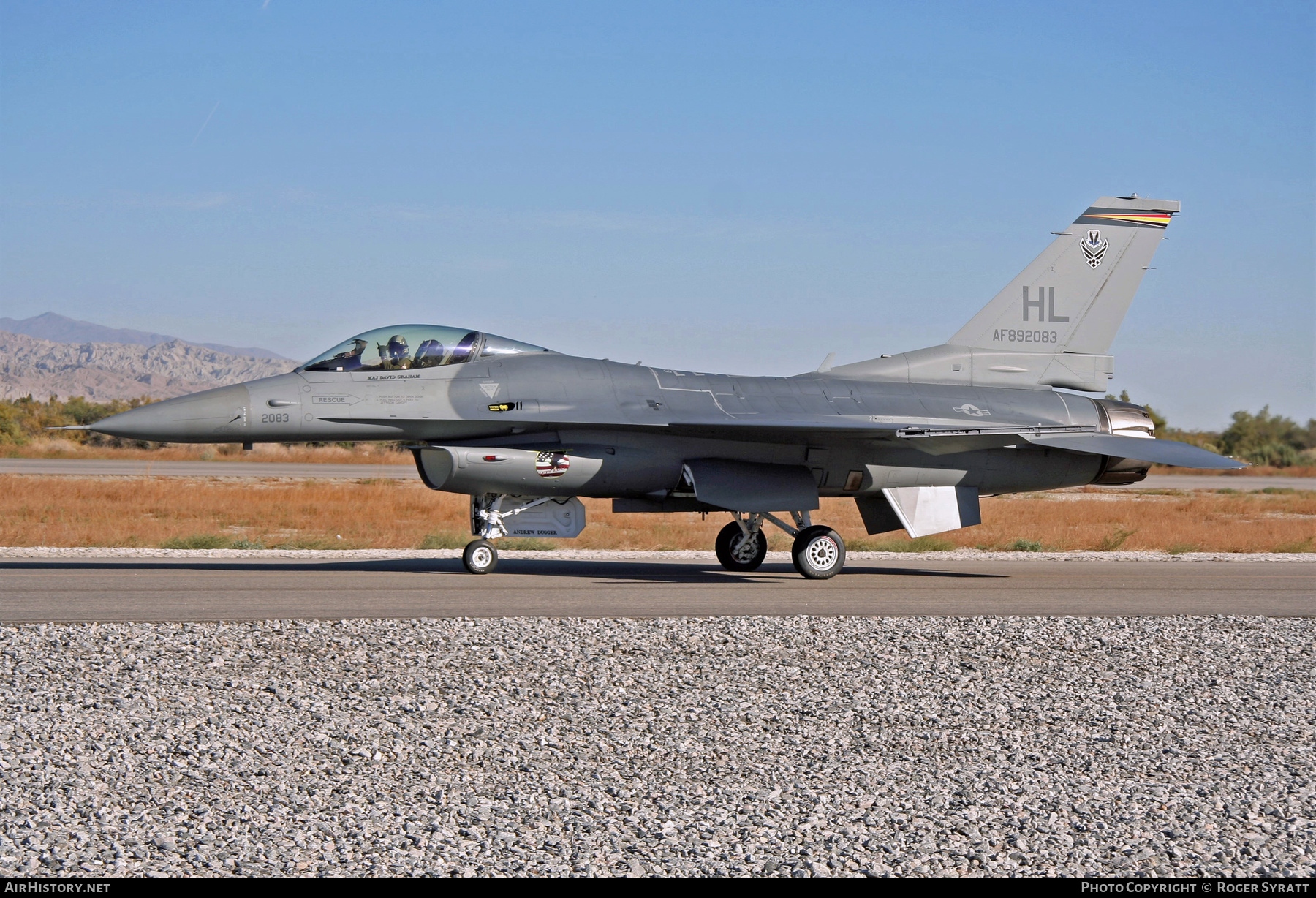 Aircraft Photo of 89-2083 / AF892083 | General Dynamics F-16C Fighting Falcon | USA - Air Force | AirHistory.net #551457
