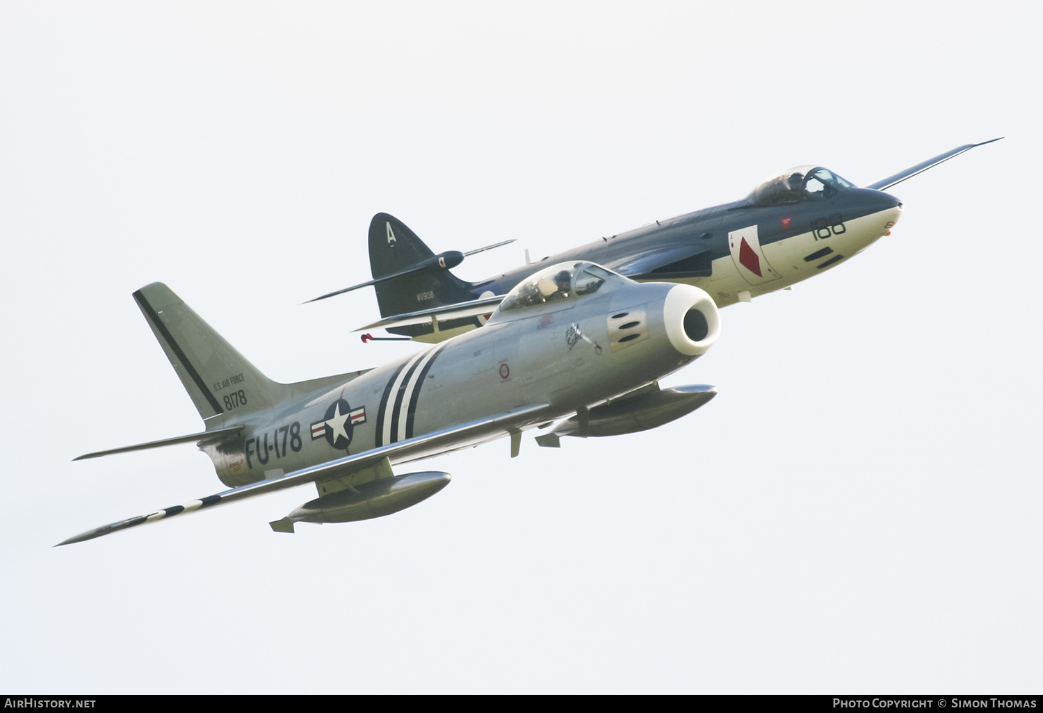 Aircraft Photo of G-SABR / 8178 | North American F-86A Sabre | USA - Air Force | AirHistory.net #551462