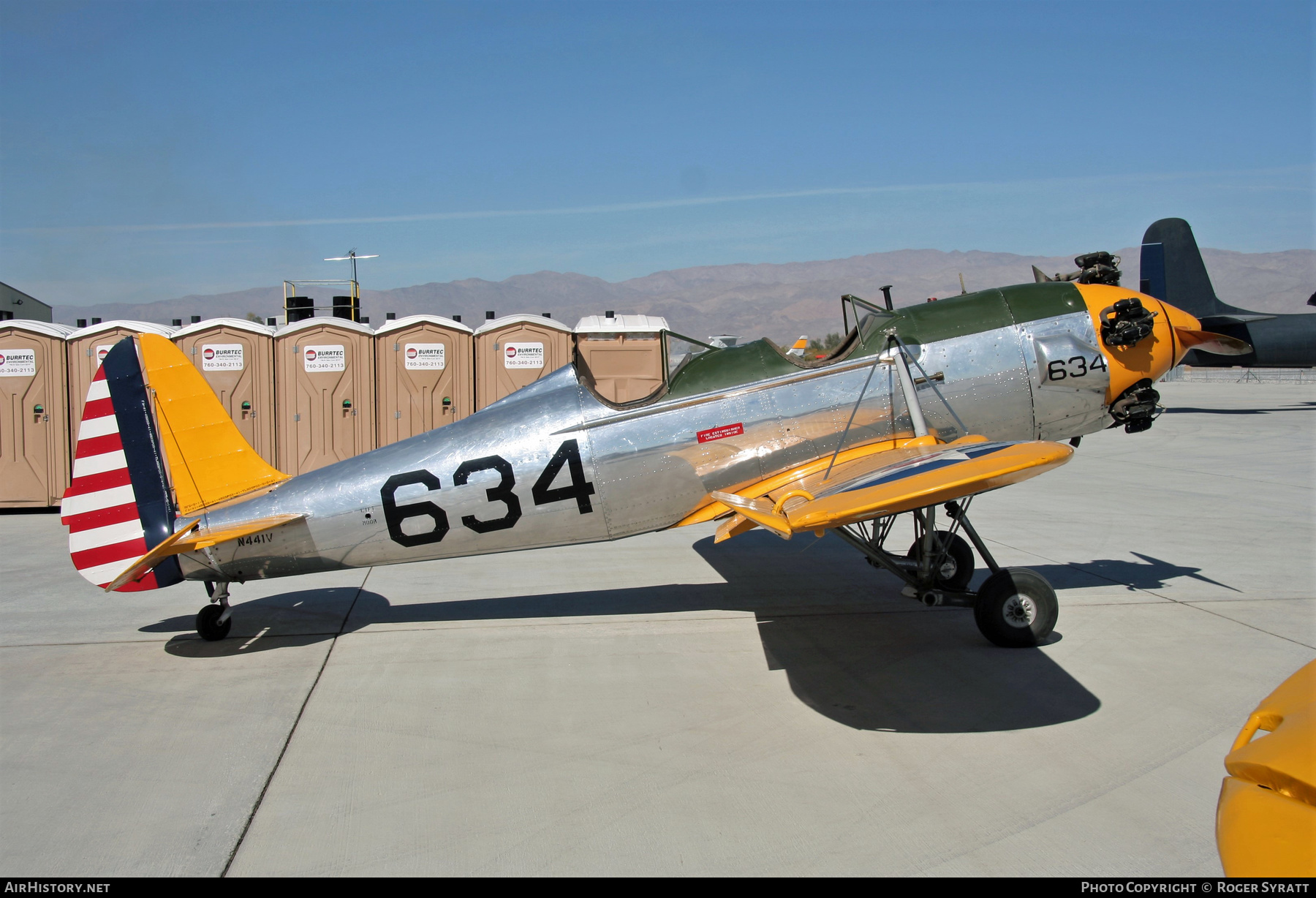 Aircraft Photo of N441V | Ryan PT-22 Recruit (ST3KR) | USA - Air Force | AirHistory.net #551468