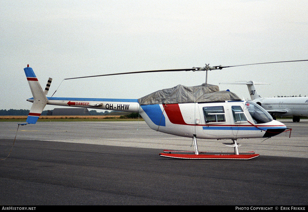 Aircraft Photo of OH-HHW | Bell 206B JetRanger II | AirHistory.net #551484