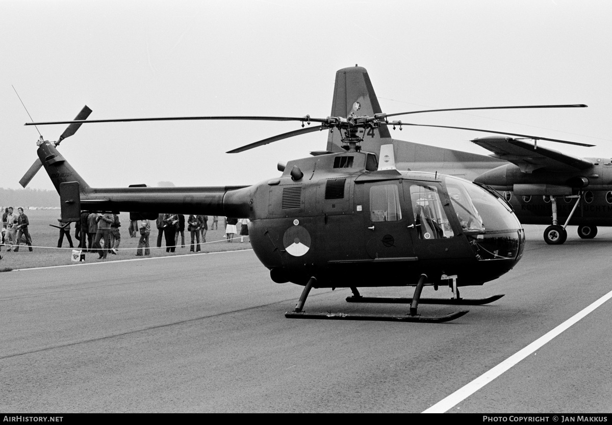 Aircraft Photo of B-71 | MBB BO-105C | Netherlands - Air Force | AirHistory.net #551486