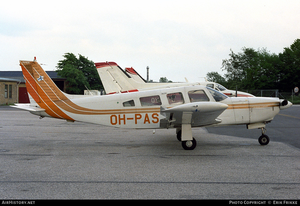Aircraft Photo of OH-PAS | Piper PA-32R-300 Cherokee Lance | AirHistory.net #551489