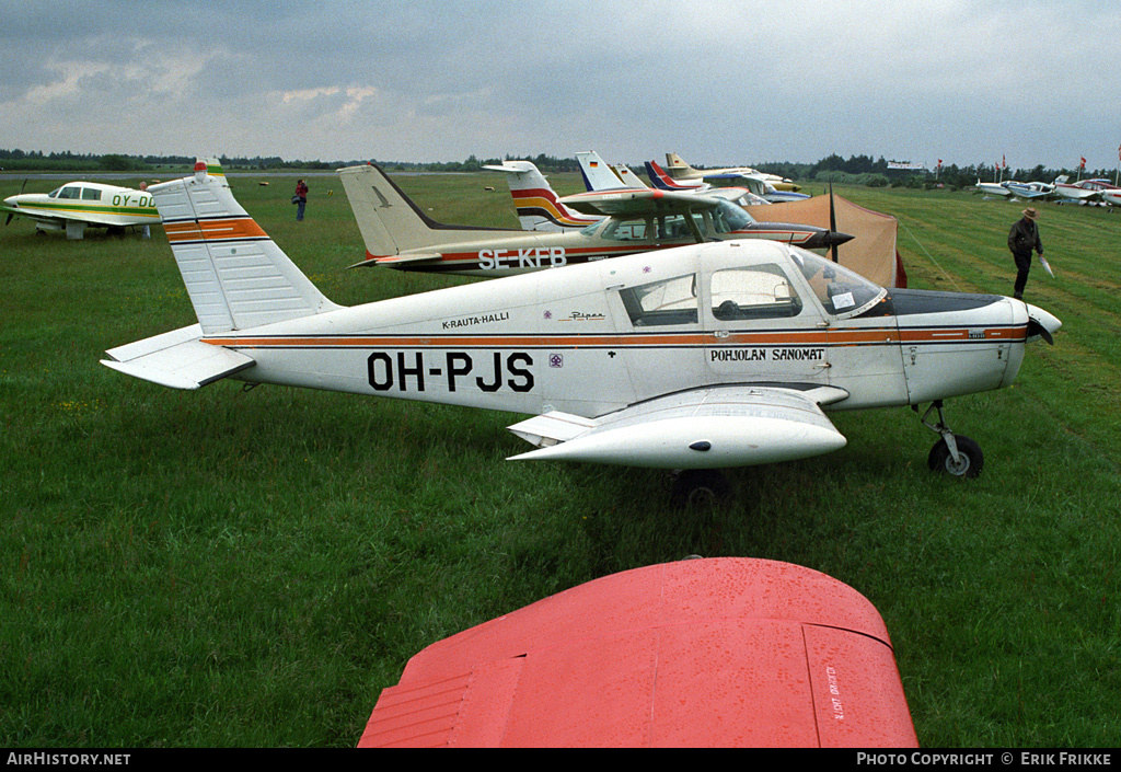 Aircraft Photo of OH-PJS | Piper PA-28-140 Cherokee B | AirHistory.net #551490