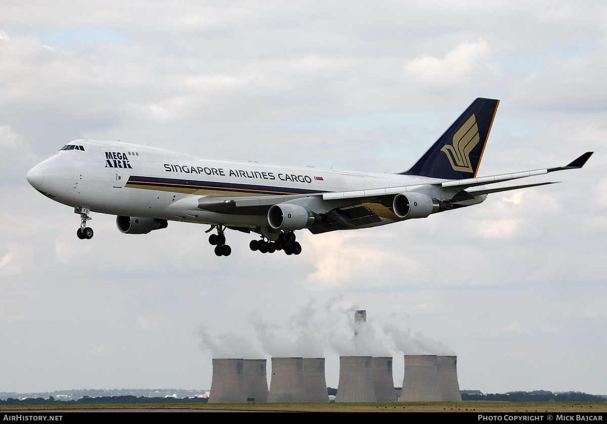 Aircraft Photo of 9V-SFO | Boeing 747-412F/SCD | Singapore Airlines Cargo | AirHistory.net #551493