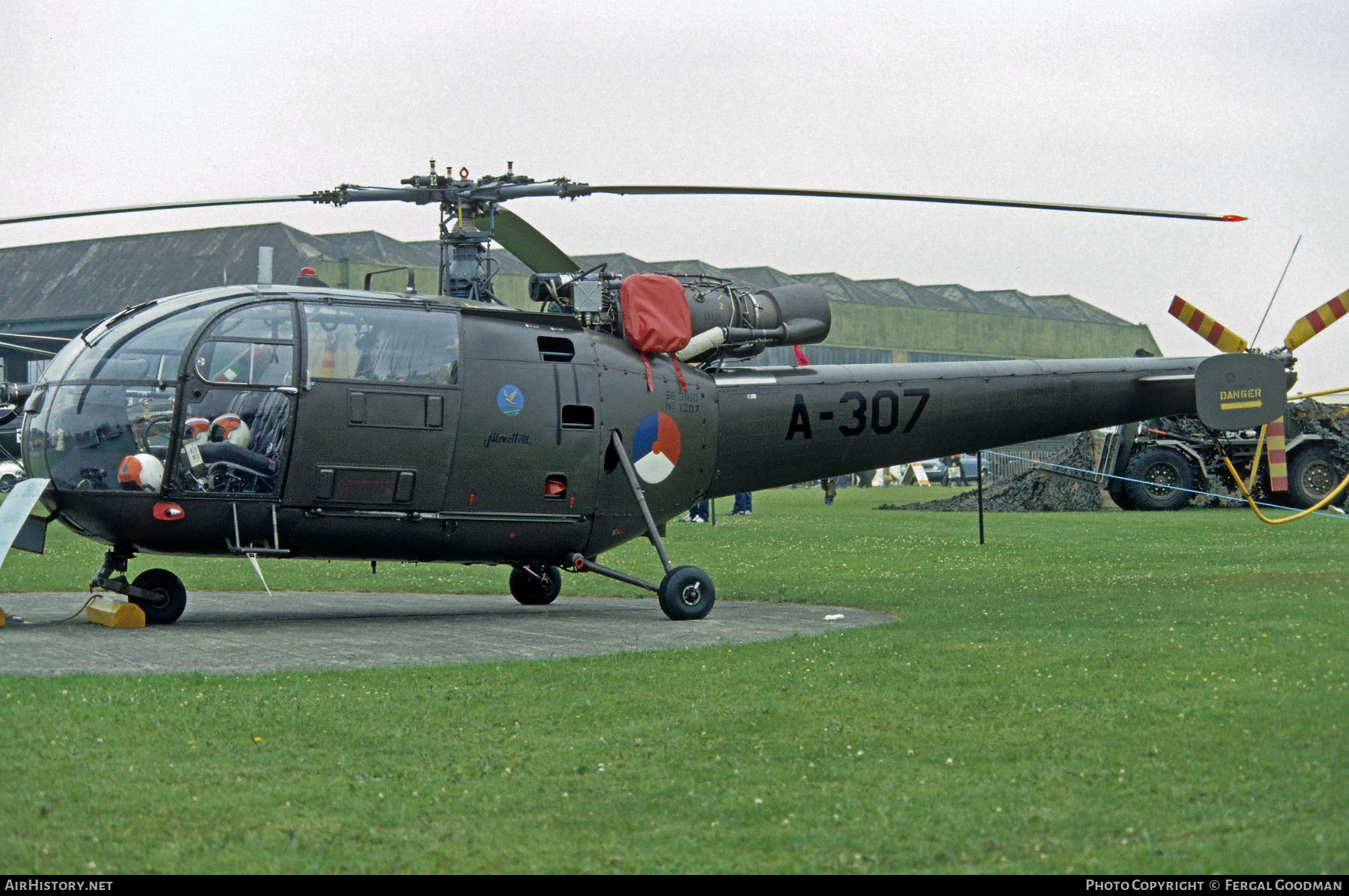 Aircraft Photo of A-307 | Sud SE-3160 Alouette III | Netherlands - Air Force | AirHistory.net #551494