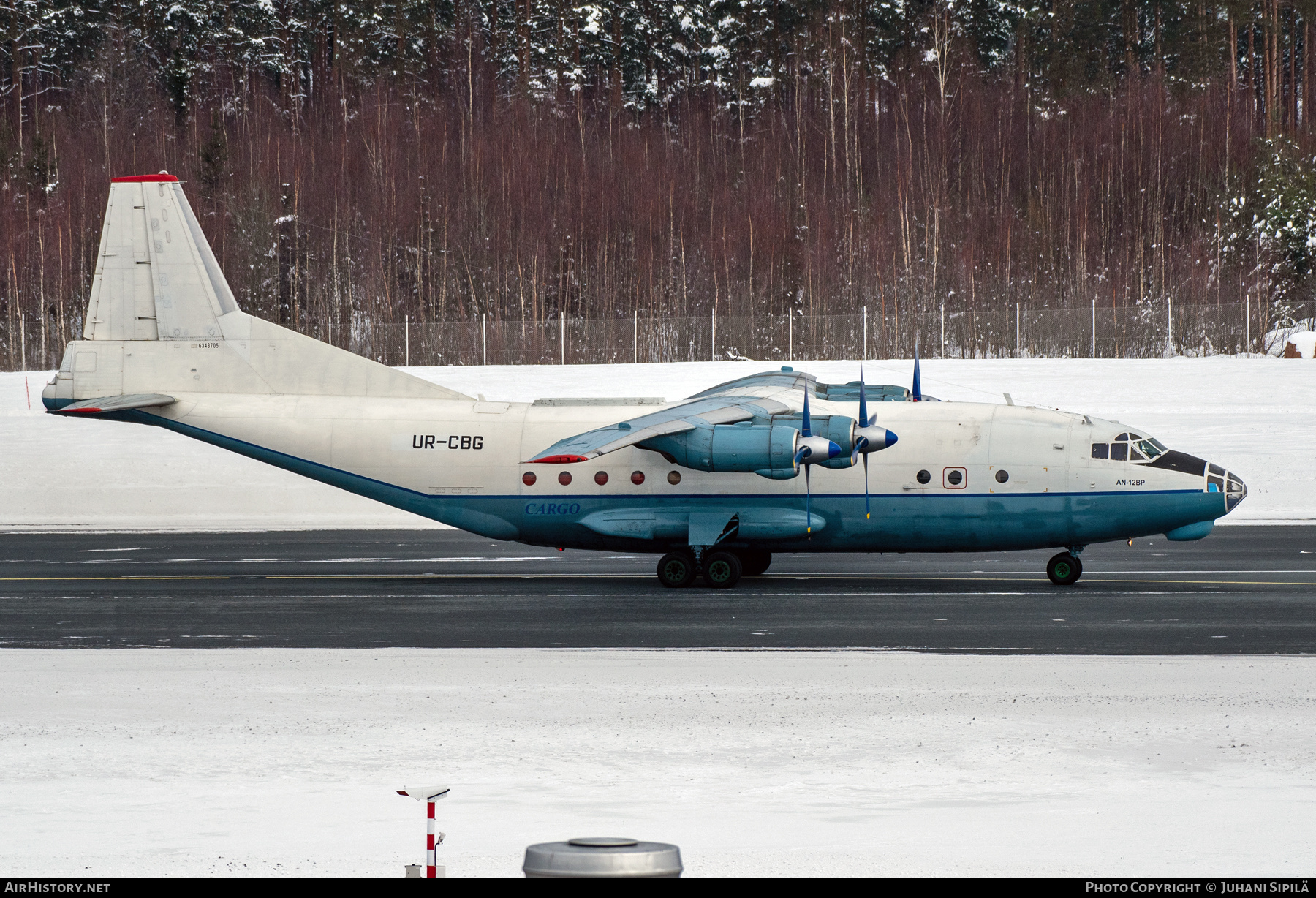 Aircraft Photo of UR-CBG | Antonov An-12BP | AirHistory.net #551507