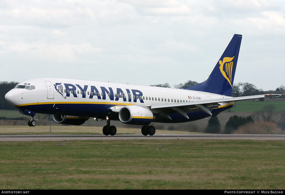 Aircraft Photo of EI-DCM | Boeing 737-8AS | Ryanair | AirHistory.net #551513