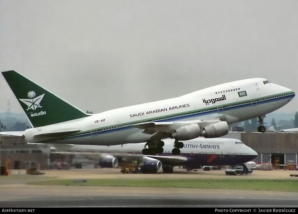 Aircraft Photo of HZ-AIF | Boeing 747SP-68 | Saudia - Saudi Arabian Royal Flight | AirHistory.net #551540