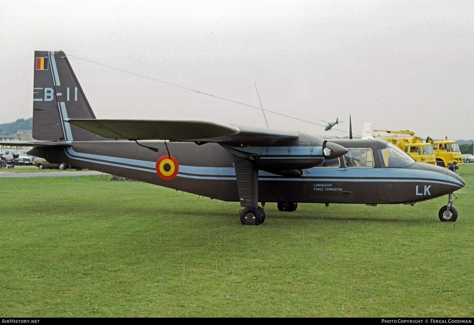 Aircraft Photo of B-11 | Britten-Norman BN-2B-21 Islander | Belgium - Army | AirHistory.net #551545