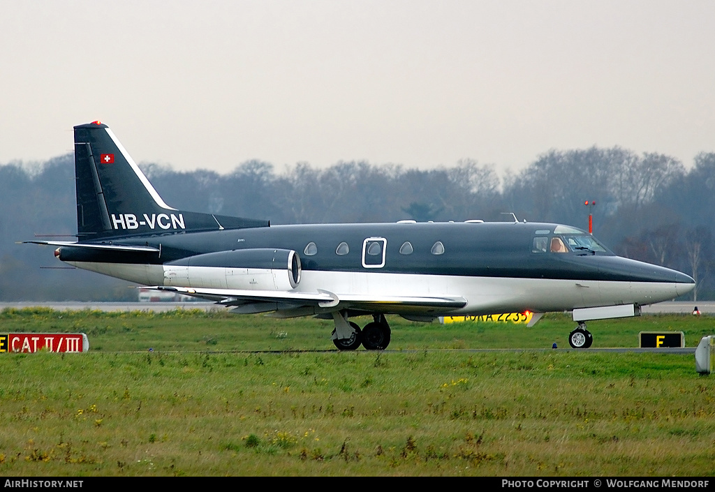 Aircraft Photo of HB-VCN | North American Rockwell NA-465 Sabreliner 65 | AirHistory.net #551549