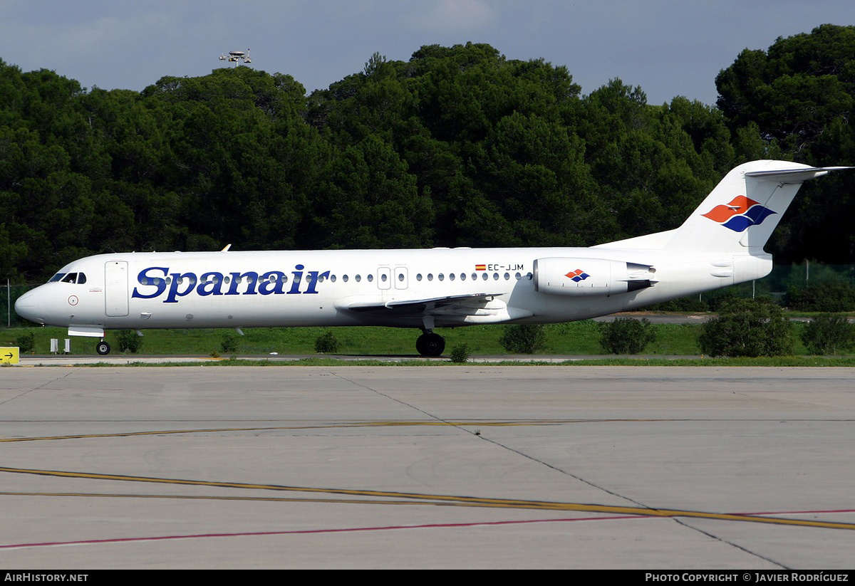 Aircraft Photo of EC-JJM | Fokker 100 (F28-0100) | Spanair | AirHistory.net #551550