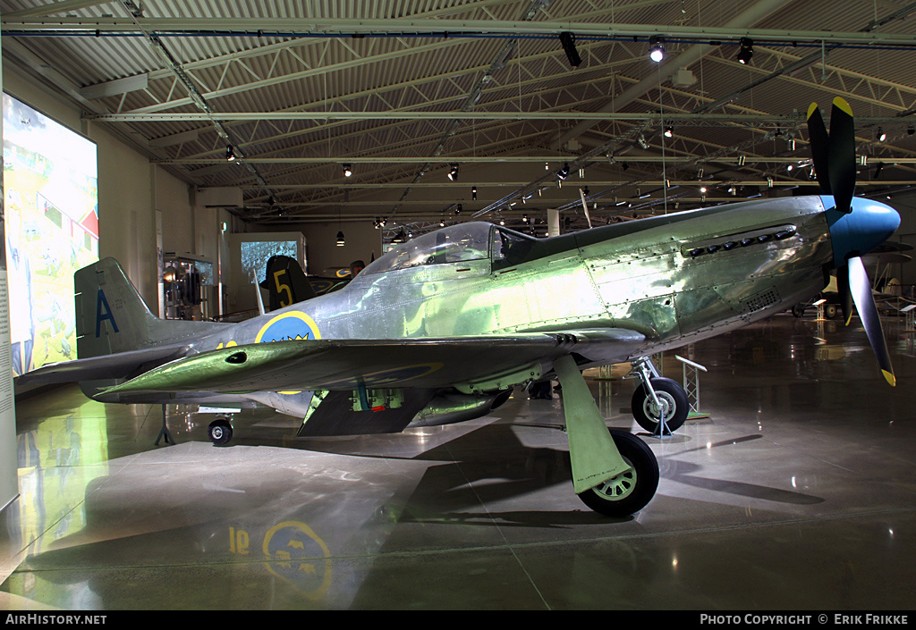 Aircraft Photo of 26020 | North American J26 Mustang | Sweden - Air Force | AirHistory.net #551555