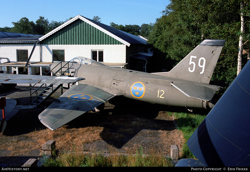Aircraft Photo of 32569 | Saab J32E Lansen | Sweden - Air Force | AirHistory.net #551556
