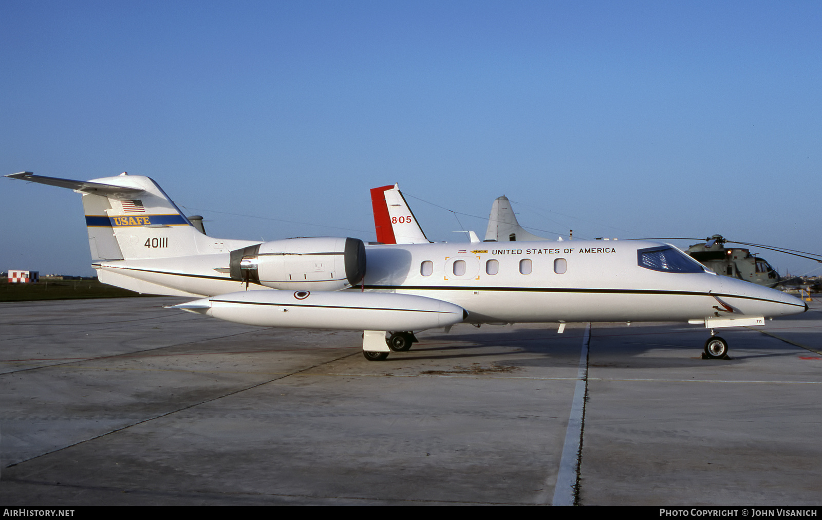 Aircraft Photo of 84-0111 / 40111 | Gates Learjet C-21A (35A) | USA - Air Force | AirHistory.net #551558
