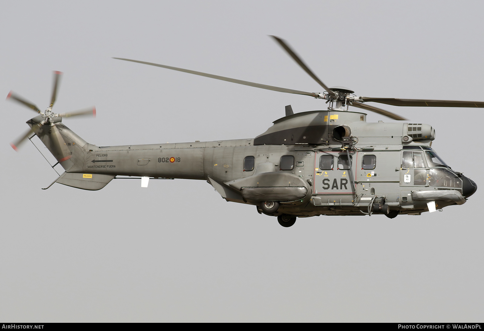 Aircraft Photo of HD.21-18 / 15153 | Airbus Helicopters H-215M | Spain - Air Force | AirHistory.net #551559