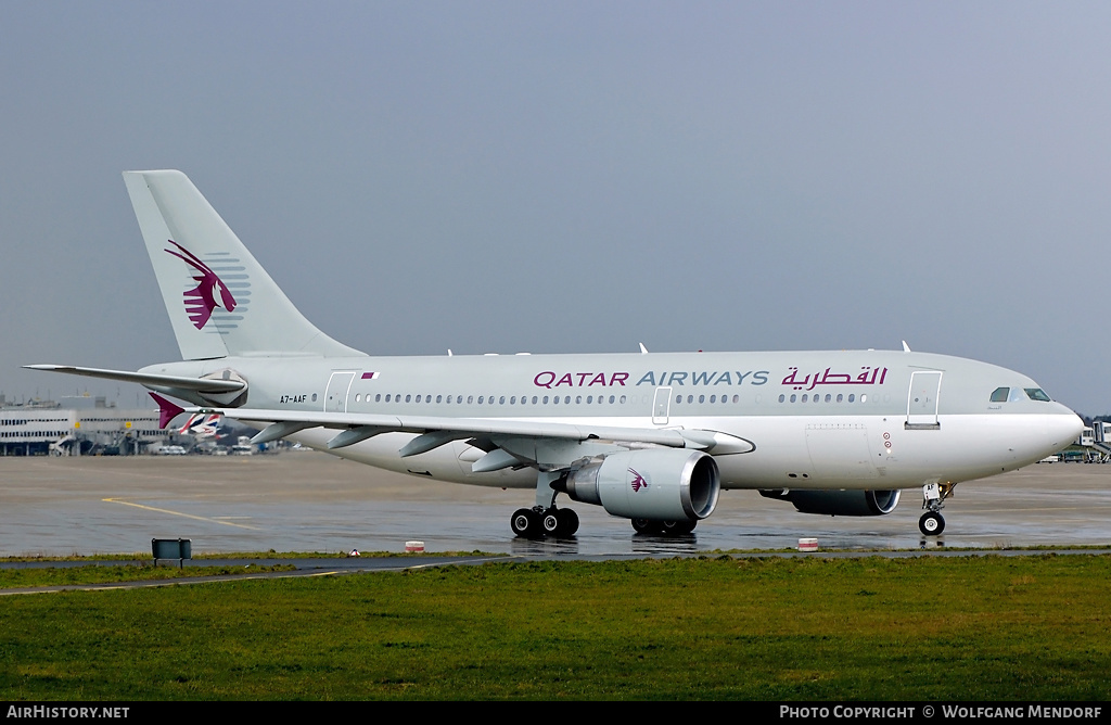 Aircraft Photo of A7-AAF | Airbus A310-304 | Qatar Airways | AirHistory.net #551564