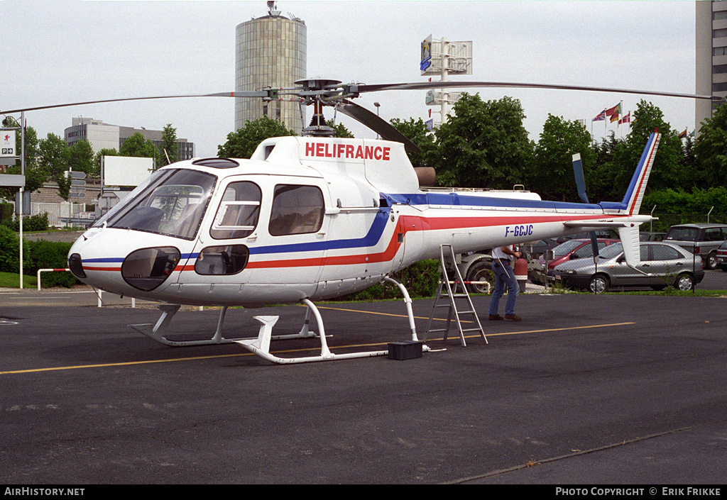 Aircraft Photo of F-GCJC | Aerospatiale AS-350BA Ecureuil | Helifrance | AirHistory.net #551573