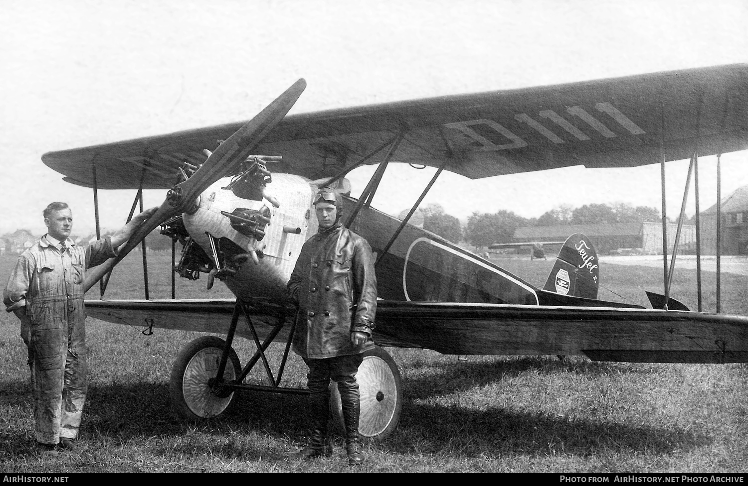 Aircraft Photo of D-1111 | Raab-Katzenstein KL.1a Schwalbe | Zirkus Busch | AirHistory.net #551576
