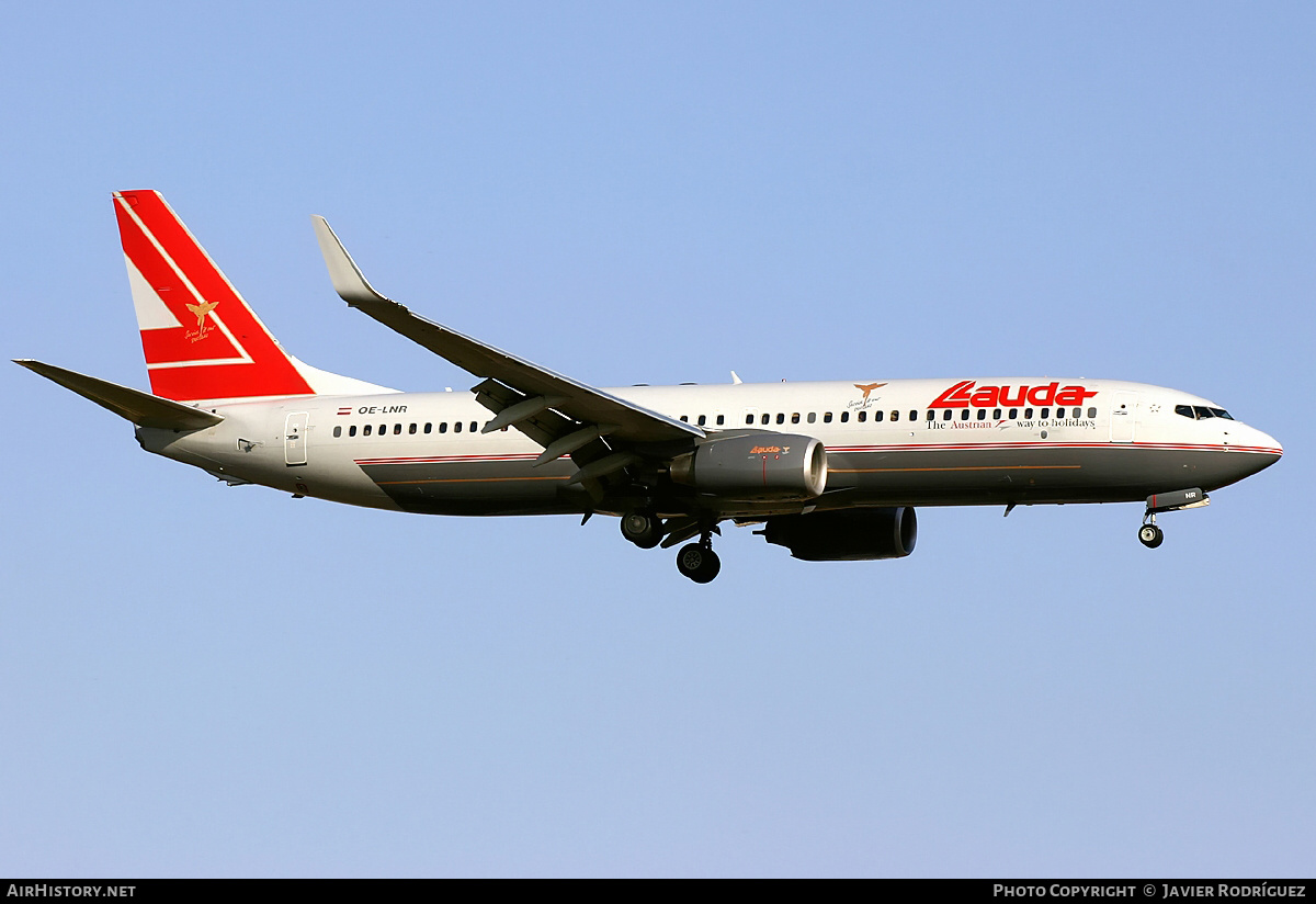 Aircraft Photo of OE-LNR | Boeing 737-8Z9 | Lauda Air | AirHistory.net #551580
