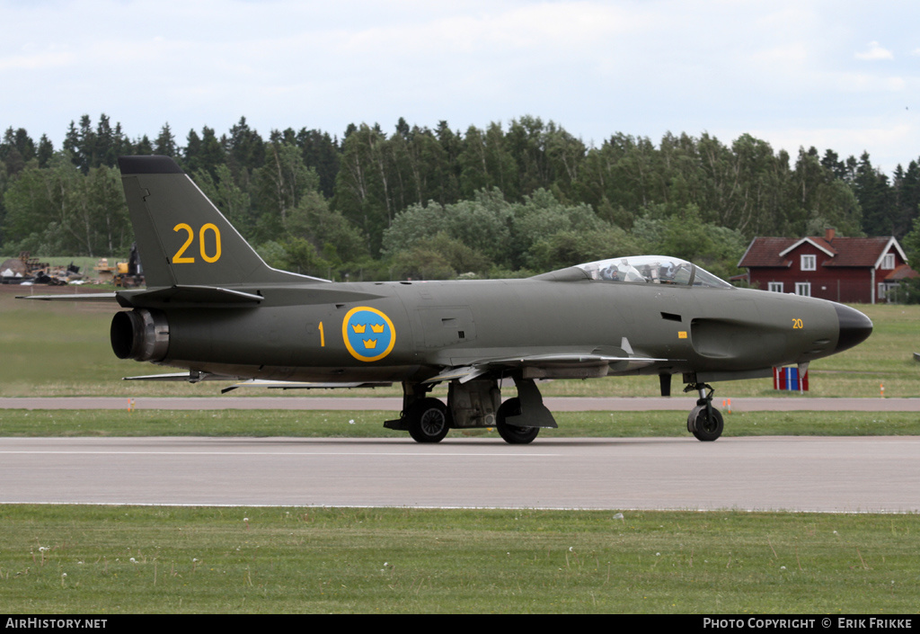 Aircraft Photo of 32620 | Saab J32E Lansen | Sweden - Air Force | AirHistory.net #551582