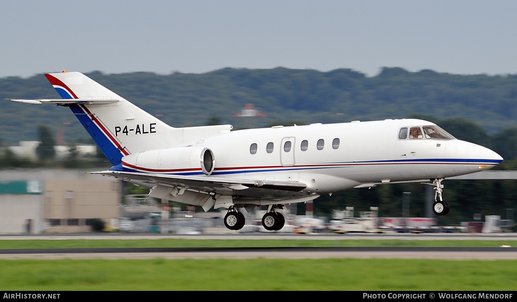 Aircraft Photo of P4-ALE | Raytheon Hawker 800XP | AirHistory.net #551617