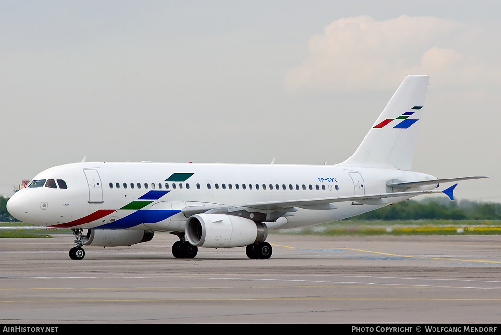 Aircraft Photo of VP-CVX | Airbus ACJ319 (A319-133/CJ) | Volkswagen Air Services | AirHistory.net #551620