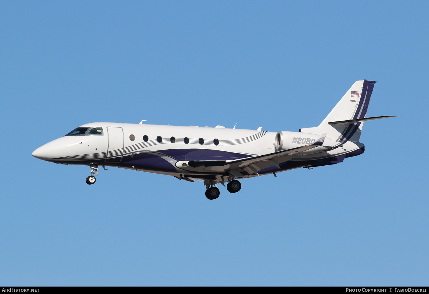 Aircraft Photo of N20BD | Israel Aircraft Industries IAI-1126 Galaxy | AirHistory.net #551633